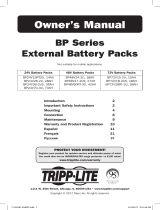 Tripp Lite BP Series External Battery Packs Le manuel du propriétaire