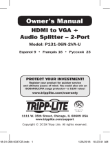 Tripp Lite P131-06N-2VA-U Le manuel du propriétaire