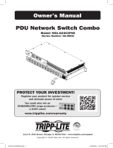 Tripp Lite PDU Network Switch Combo Le manuel du propriétaire