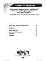 Tripp Lite Rackmount Power Strips & Isobar Rackmount Surge Suppressors Le manuel du propriétaire