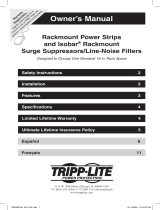 Tripp Lite Rackmount Power Strips/Surge Manuel utilisateur