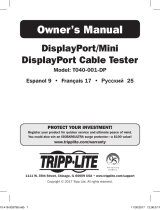Tripp Lite T040-001-DP Le manuel du propriétaire