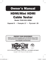 Tripp Lite T040-001-HDMI Le manuel du propriétaire