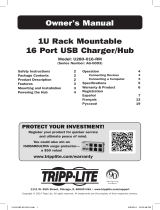 Tripp Lite U280-016-RM 1U Rack Mountable 16 Port USB Charger/Hub Le manuel du propriétaire
