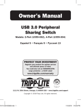Tripp Lite U359-002 & U359-004 Le manuel du propriétaire
