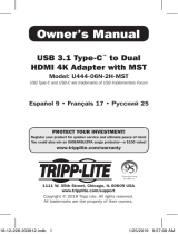 Tripp Lite U444-06N-2H-MST Le manuel du propriétaire