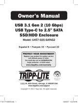 Tripp Lite U457-025-SATAG2 Le manuel du propriétaire