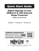 Tripp Lite B110-SP-CAT Guide de démarrage rapide