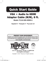 Tripp Lite P116-006-HDMI-A Guide de démarrage rapide