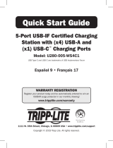 Tripp Lite U280-005-WS4C1 Guide de démarrage rapide