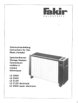 Fakir LS 2600 super electronic Le manuel du propriétaire