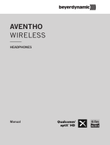 Beyerdynamic Aventho wireless black Manuel utilisateur