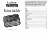 Lexibook MD6001GB Manuel utilisateur