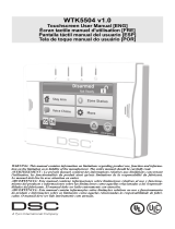 DSC WTK5504 Manuel utilisateur