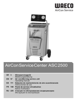 Waeco AirCon Service Center  ASC 2500 Mode d'emploi