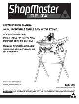 Delta  S36-290 Le manuel du propriétaire