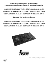 Teka CGW LUX 60 4G AI AL CI Manuel utilisateur