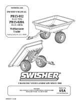 Swisher PB15-020A Le manuel du propriétaire