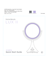 iHome LUX II (iCVBT8) Guide de démarrage rapide