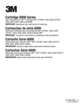 3M Organic Vapor Cartridge 6001, 60 EA/Case Mode d'emploi