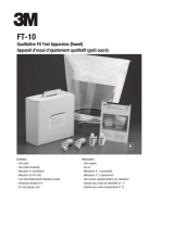 3M Qualitative Fit Test Apparatus FT-10, Sweet 1EA/Case Mode d'emploi