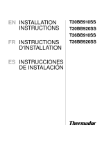 Thermador  T36BB920SS  Guide d'installation