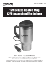 Wagan 12V Deluxe Heated Mug Manuel utilisateur