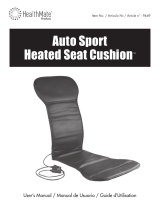 HealthMate Auto Sport Heated Seat Cushion Manuel utilisateur