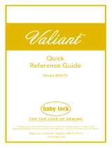Baby Lock Valiant BMV10 Guide de référence