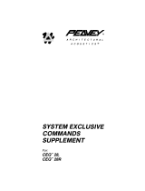 Peavey System Exclusive Command Supplement Le manuel du propriétaire
