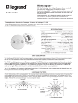 Legrand DT-300 Dual Technology Low Voltage Ceiling Occupancy Sensor Guide d'installation