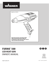 Wagner SprayTech Furno 500 Heat Gun Manuel utilisateur