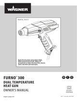 Wagner SprayTech Furno 300 Heat Gun Le manuel du propriétaire