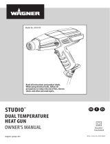 Wagner SprayTech Studio Dual Temp Heat Gun Manuel utilisateur