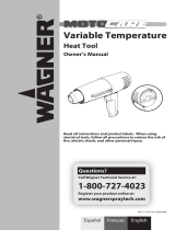 Wagner SprayTech Motocare Variable Temp Heat Gun Manuel utilisateur