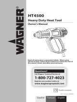 Wagner SprayTech HT4500 Heat Gun Manuel utilisateur