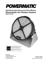 Powermatic PM1250 Micro Dust AFS Manuel utilisateur