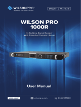WilsonPro Pro 1000R Guide d'installation