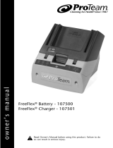 ProTeam FreeFlex Battery Le manuel du propriétaire