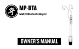 Mackie MP-BTA Manuel utilisateur