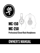 Mackie MK-MC-250 Manuel utilisateur