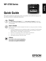 Epson WorkForce Pro WF-3733 Guide de démarrage rapide