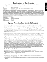 Epson ET-8700 Une information important