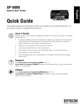 Epson XP-6000 Guide de démarrage rapide