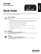 Epson XP-6100 Guide de démarrage rapide