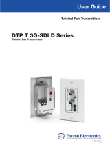 Extron DTP T 3G-SDI 230 D Manuel utilisateur