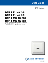 Extron DTP T MK 4K 231 Manuel utilisateur