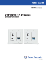 Extron electronics DTP HDMI 4K D Series Manuel utilisateur