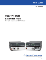 Extron FOX USB Extender Plus Manuel utilisateur