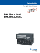 Extron FOX Matrix 3200 Manuel utilisateur